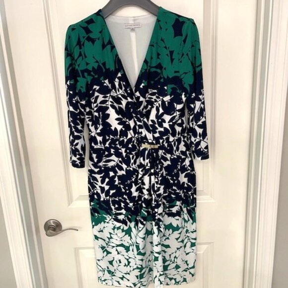 3/4 Sleeve Wrap Dress - Picture 2 of 6
